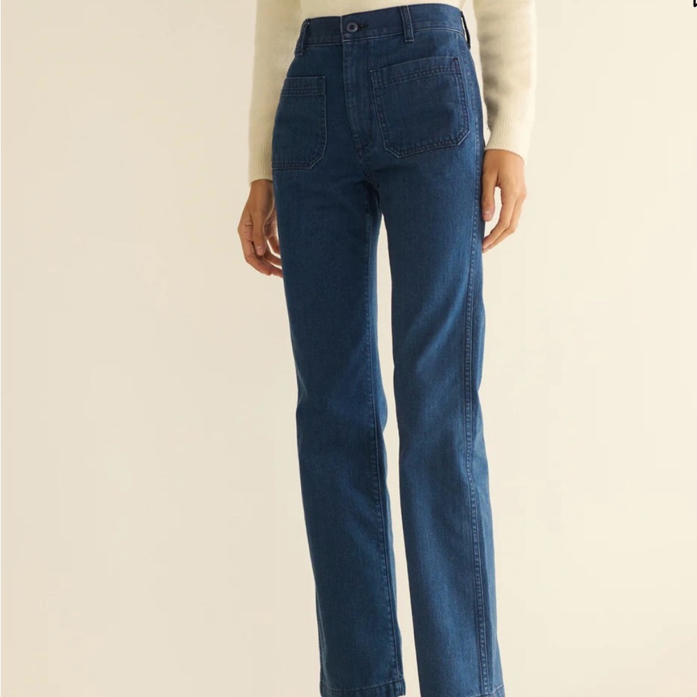 Doen maritime blue jeans sirenes wash NWT
